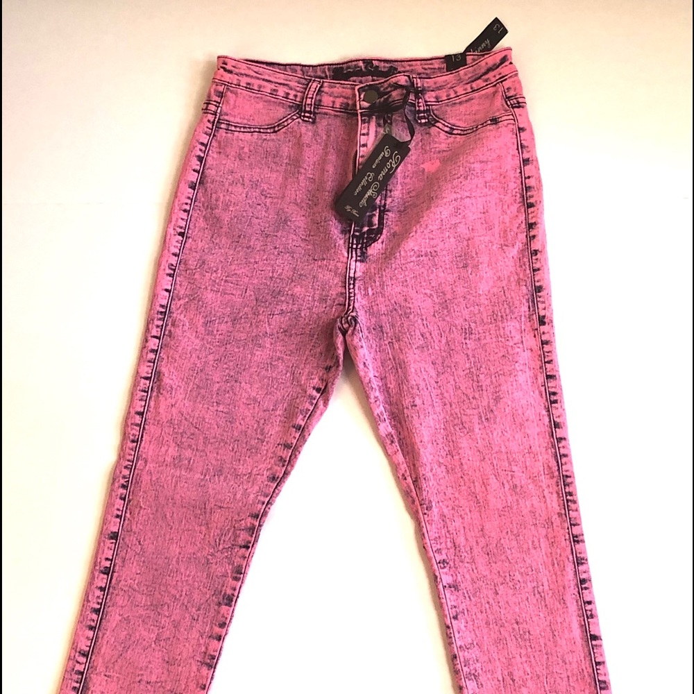 Tie dye jeans